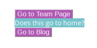 The words Go to Team Page on a purple background, Does this go to home on orange, and Go to Blog on purple.
